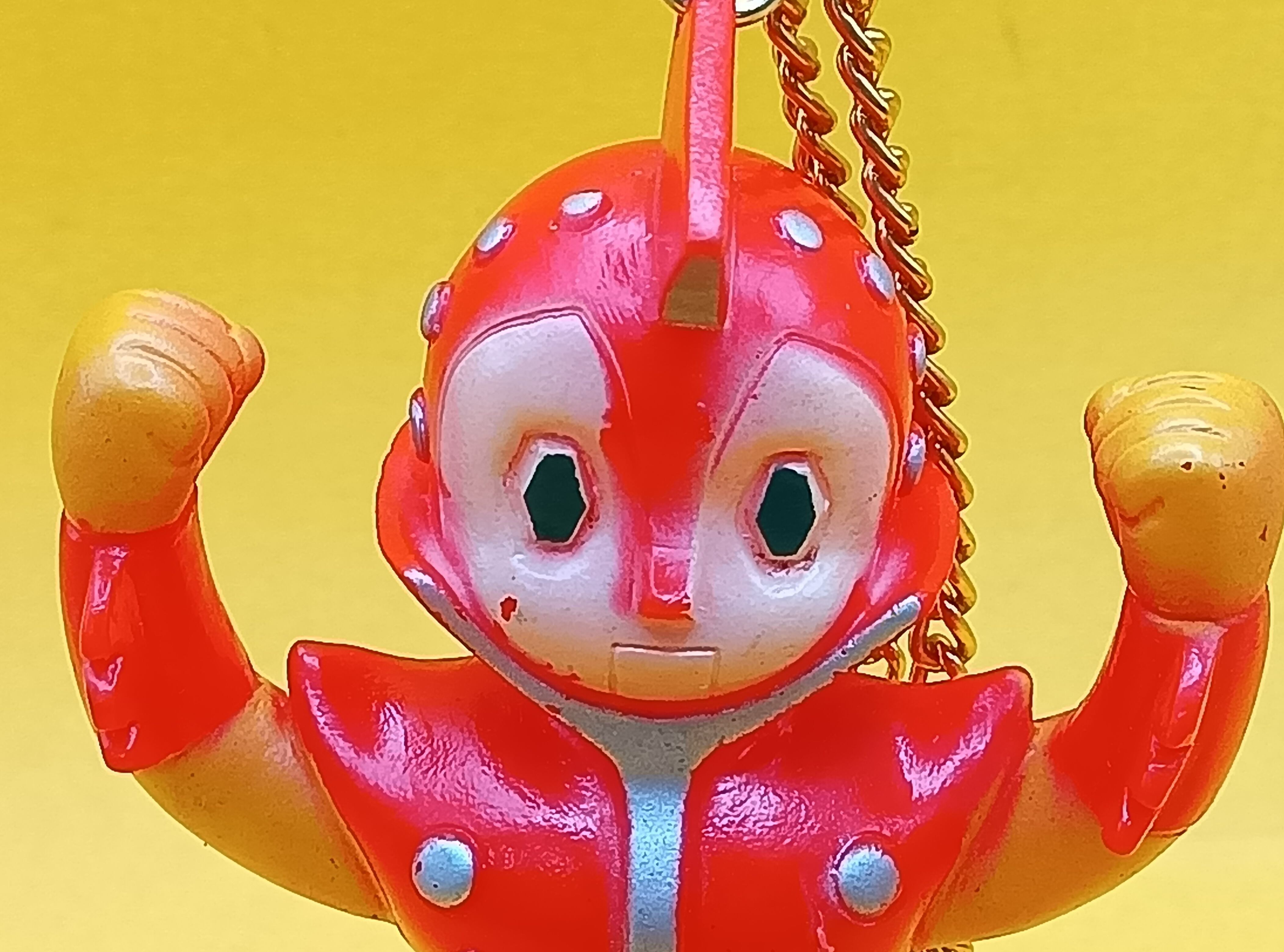 パトラ製 小さなスーパーマン ガンバロン ペンダントソフビ 【85742085 