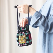 Nathalie Lete Beaded Drawstring Bag Maya ナタリーレテ　ガラスビーズポーチMaya