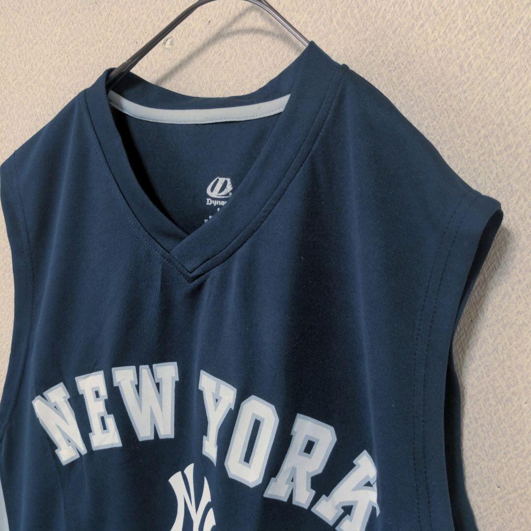 【LYFT/完売品】 MLB ニューヨークヤンキース　タンクトップ Lサイズ MLB ニューヨーク ヤンキース タンクトップ ゲームシャツ Lサイズ US