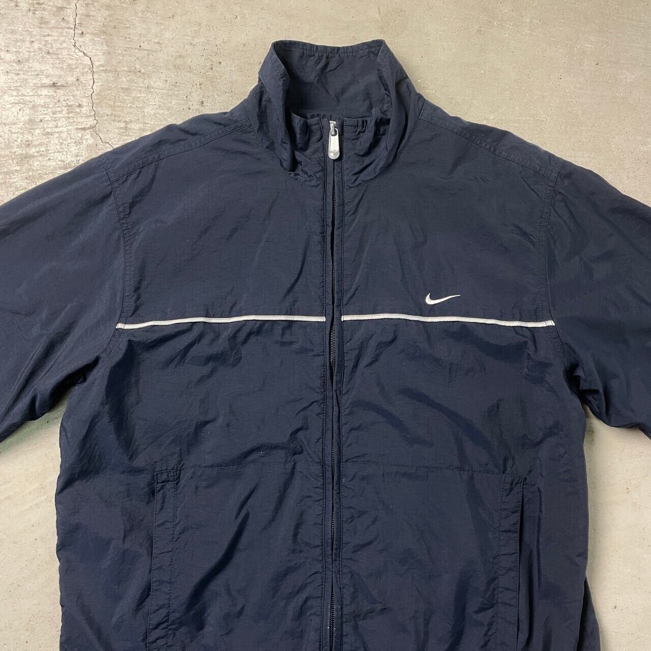 00年代 NIKE ナイキ ナイロンジャケット トラックジャケット メンズM