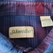 ST JHON'S BAY　セントジョンズベイ オンブレチェックシャツ　ボタンダウン　長袖　ブルー×レッド　メンズ 商品写真13
