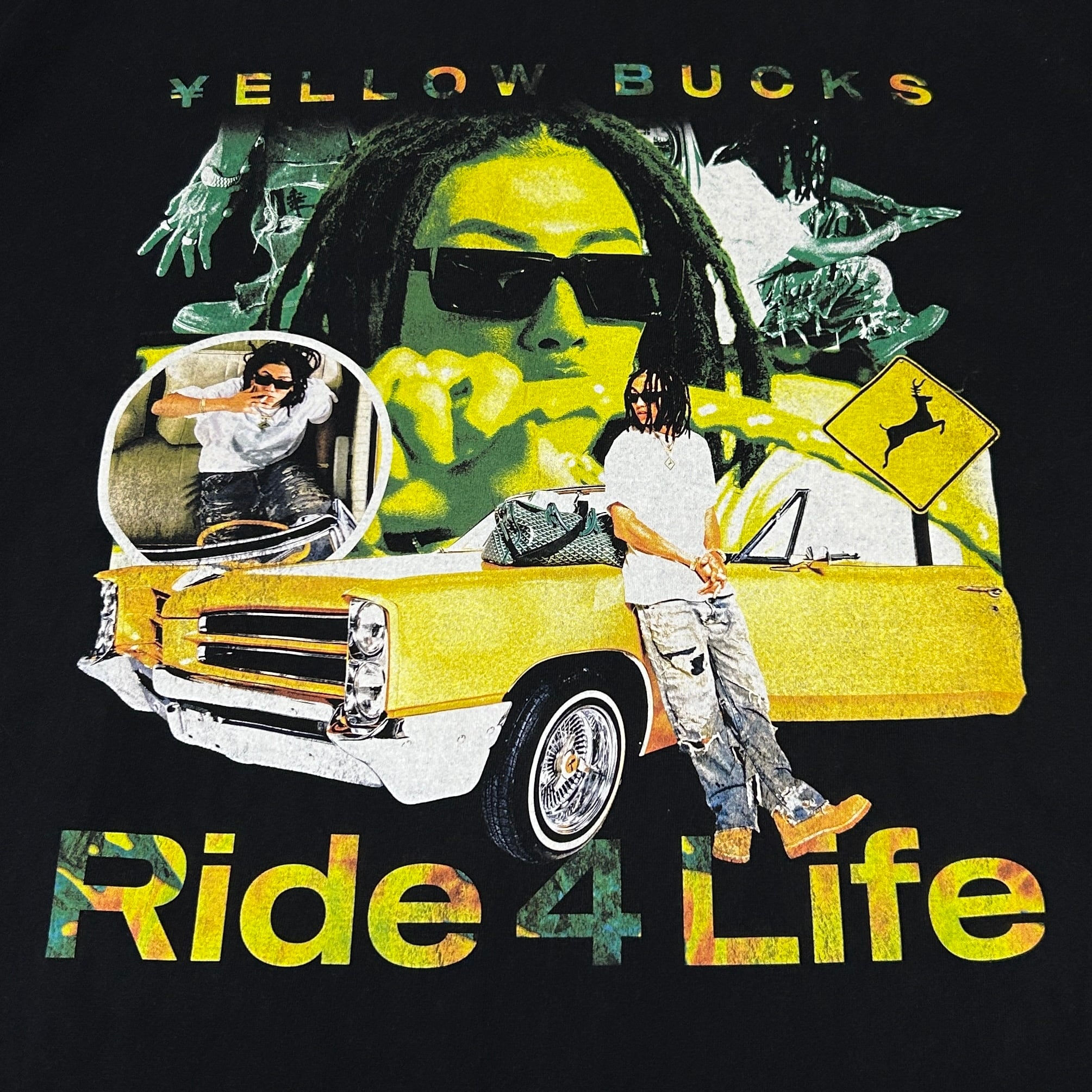 ELLOW BUCKS Ride4Life RAP TEE/イエローバックス Tシャツ | ALLEYOOP23