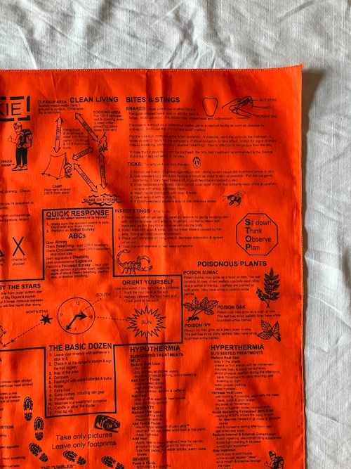 TRAIL HANKIE SAFETY HANKIE BANDANA 6