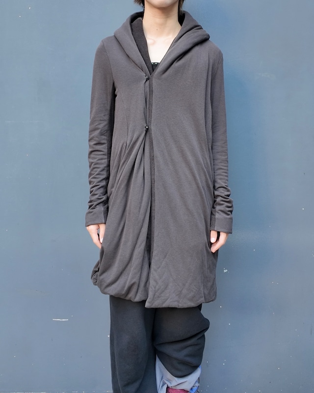 【JULIUS】heavy long fooded jacket