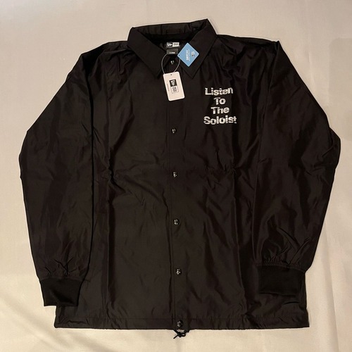 NEW ERA×TAKAHIROMIYASHITA The Solist :ニューエラ×タカヒロミヤシタザソロイスト 23SS coach jacket コーチジャケット ブラック size:XL 【代官山A06】