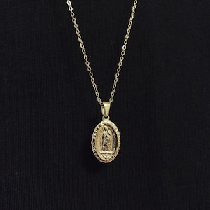 18kgp Mary Necklace