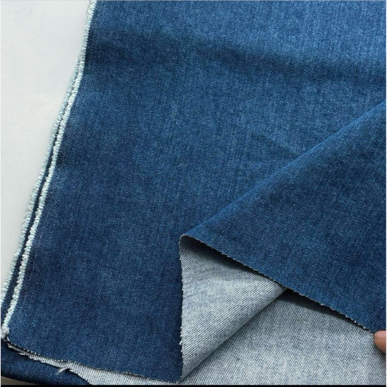 ★TB673◆1m◆倉敷児島バイオヴィンテージブリーチデニム生地◆オリジナル◆約11オンス