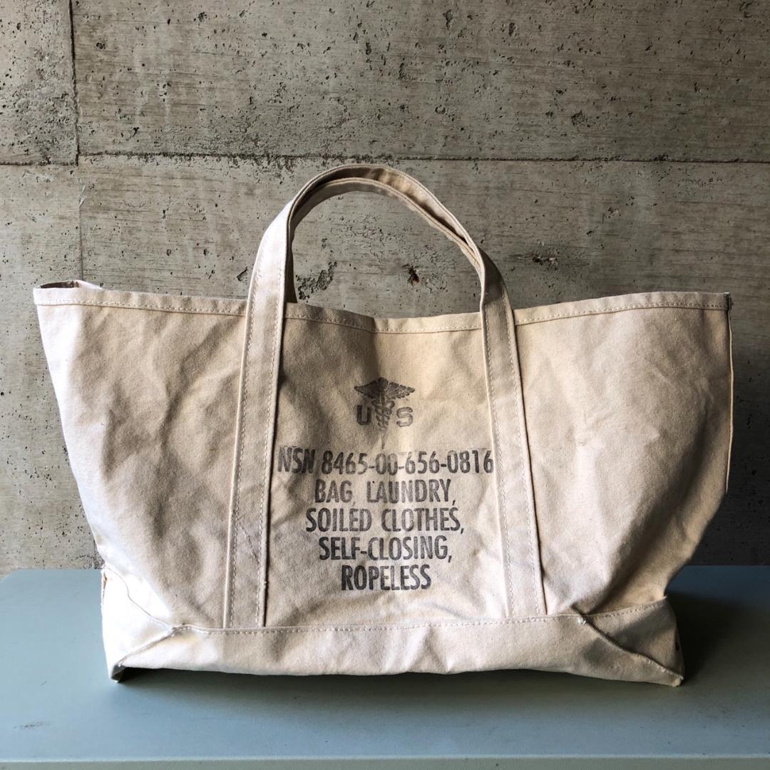 US ARMY ダッフルバッグ トートバッグ リメイク | ビンテージ雑貨 家と外で