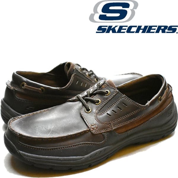 1点物◇スケッチャーズSkechers合皮レザーシューズ古着メンズ28.5 
