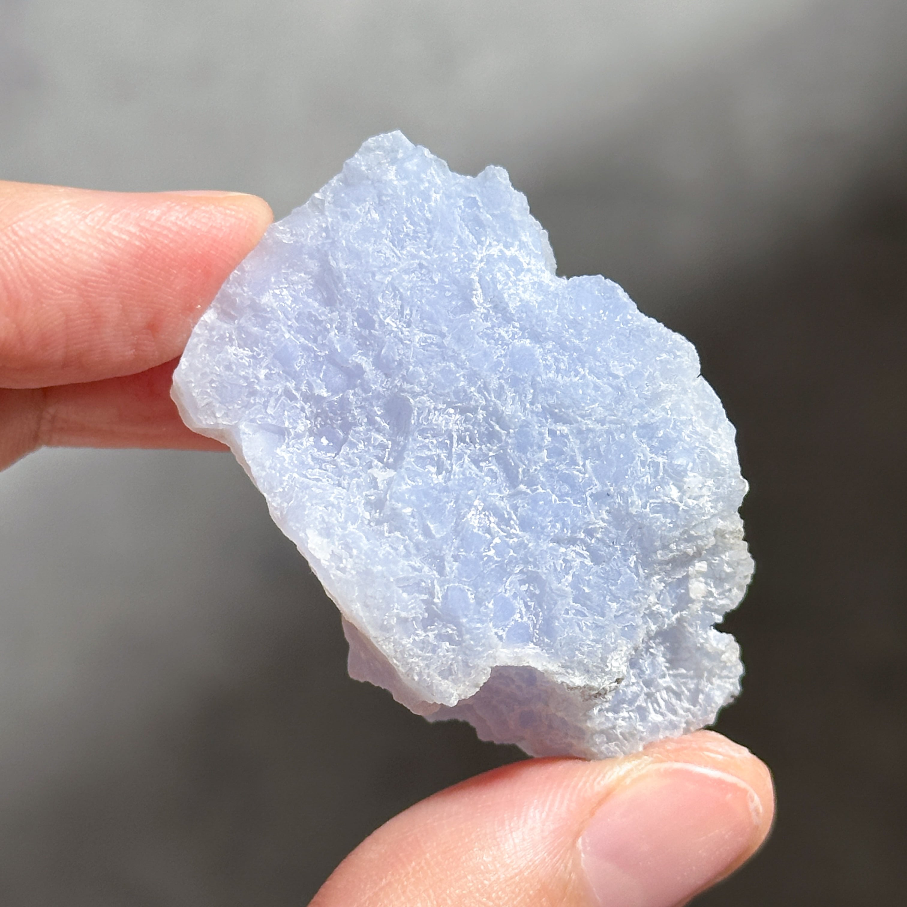 ブルーカルセドニー 原石12◇ Blue Chalcedony ◇天然石・鉱物