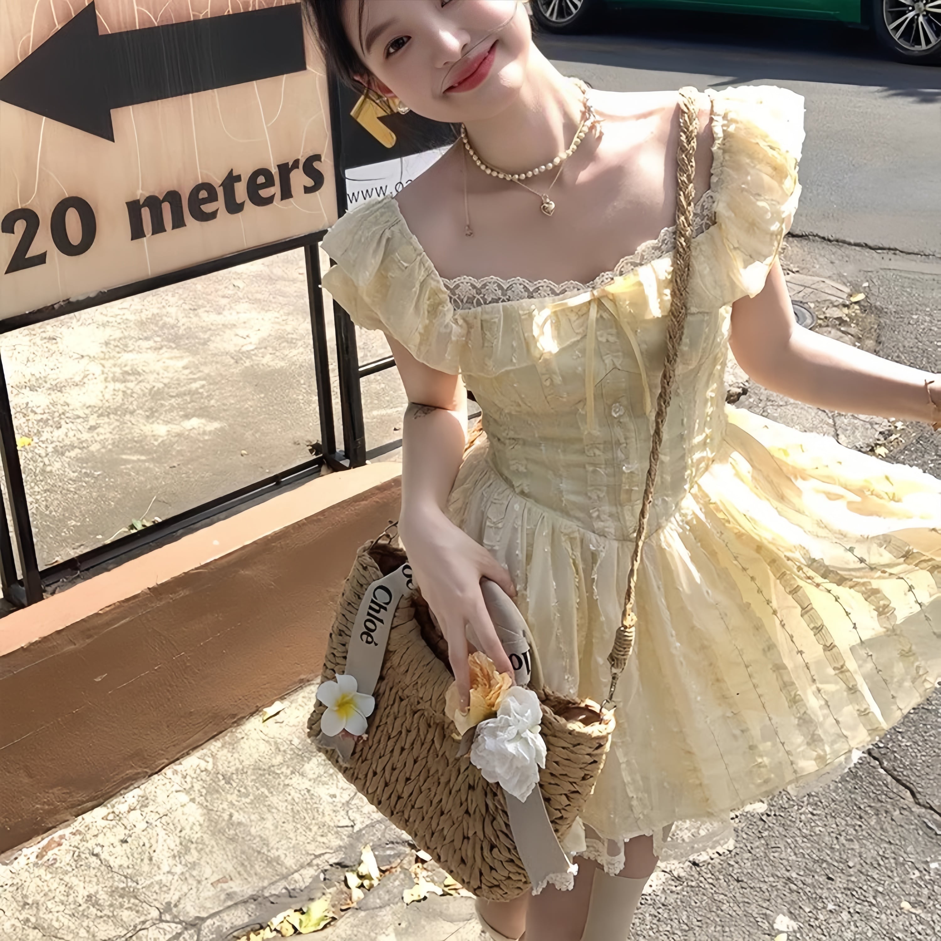 【dress】デートワンピース M32716