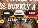 【3色展開】UNDER BOX LOGO EMB SNAP BACK CAP