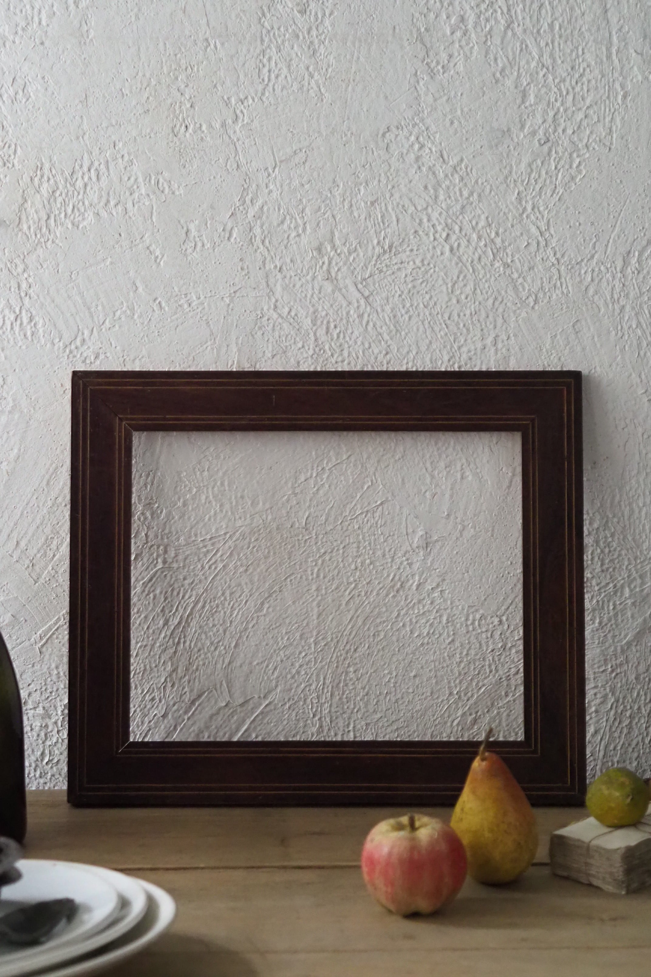 縁象嵌木製フレーム No.1-antique wood frame | アンティーク