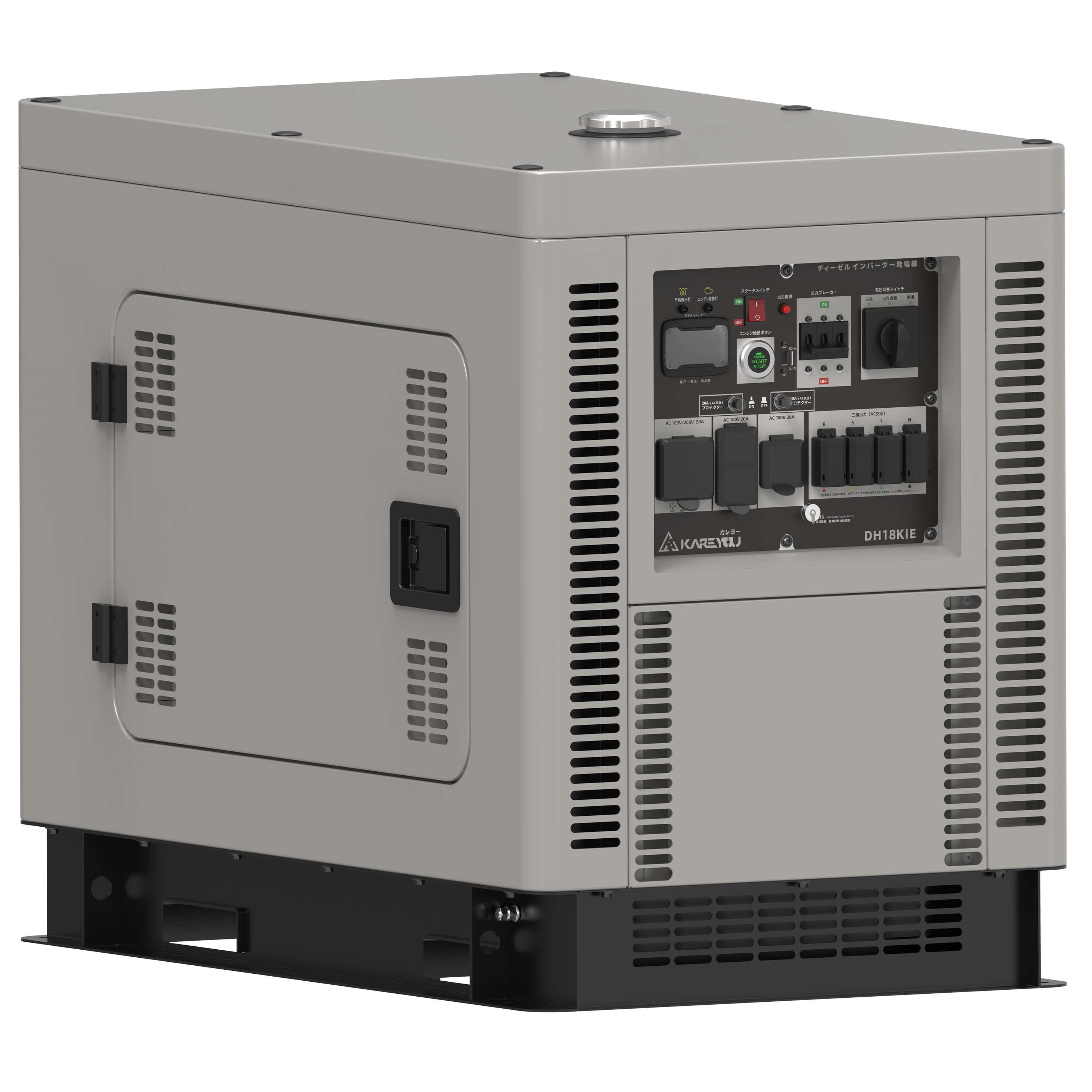 インバーター発電機 防音型ディーゼルエンジン発電機 軽油発電機