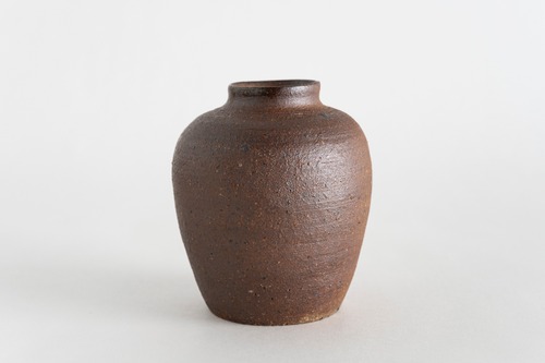 17「焼締め一輪挿し 42-2」五味茜 作