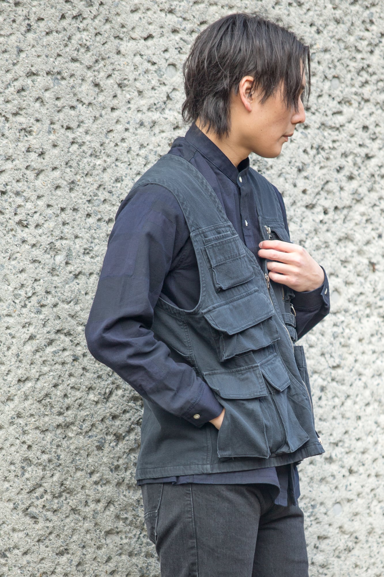 アドベンチャーベスト ブラック | EDGE OF LINE｜ONLINE STORE