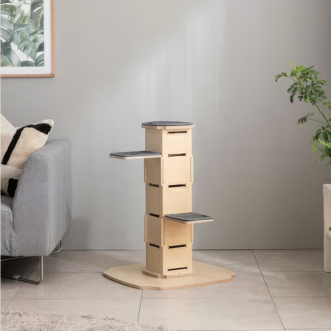 necocia キャットタワー I-CAT（Sサイズ）
