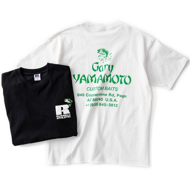 再入荷！限定 Russell × Gary YAMAMOTO ラッセル×ゲーリーヤマモトTシャツ ¥6000+tax(¥6600)