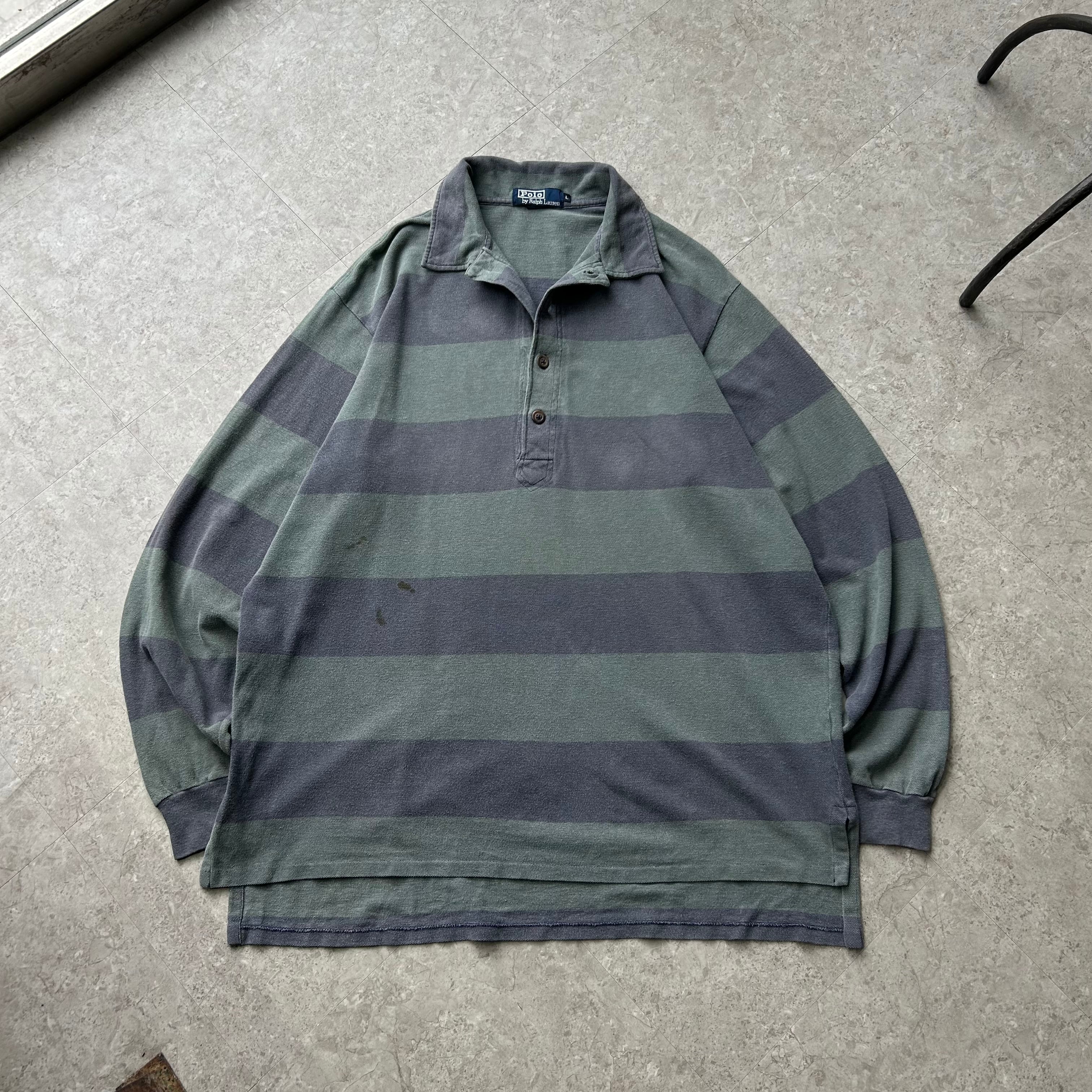 Polo Ralph Lauren "Hulf Button" rugger fabric pullover【仙台店】