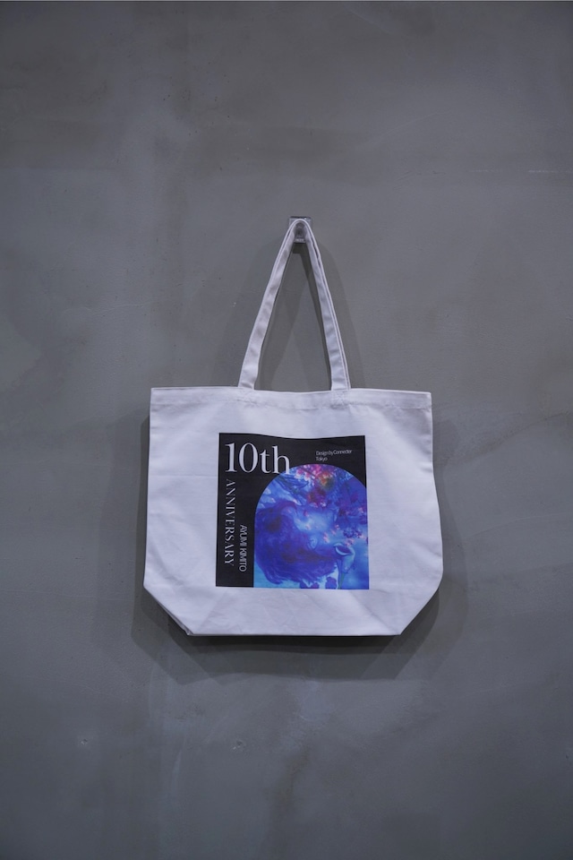 AYUMI KIMITO collaboration  tote bag  White