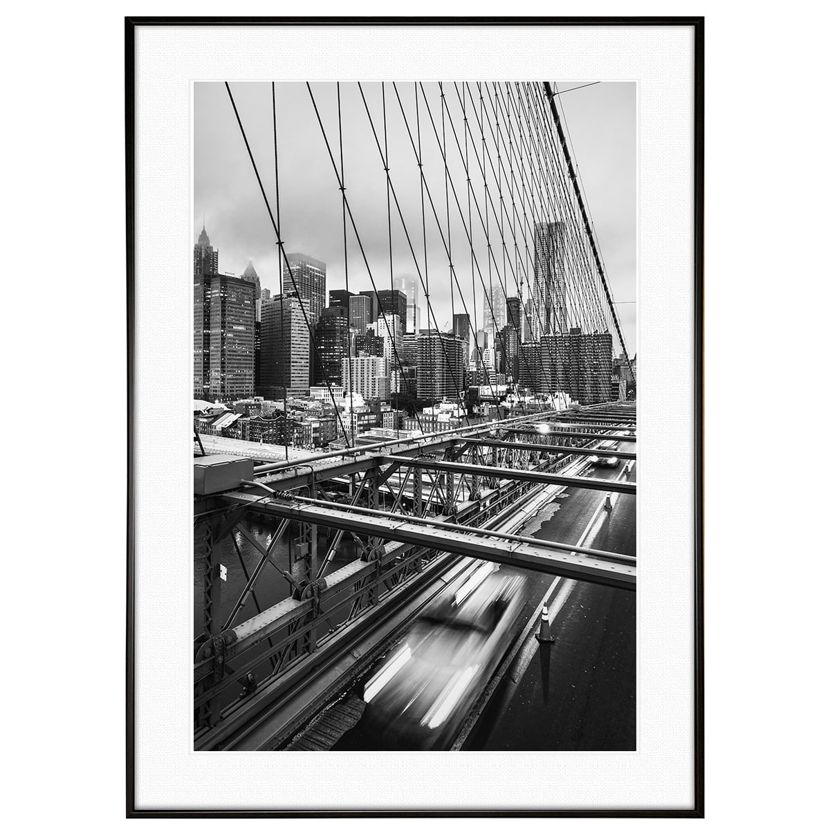 アメリカ写真 ニューヨーク ブルックリン橋 インテリア モノクロ アメリカ写真 ニューヨーク ブルックリン橋 インテリア モノクロ