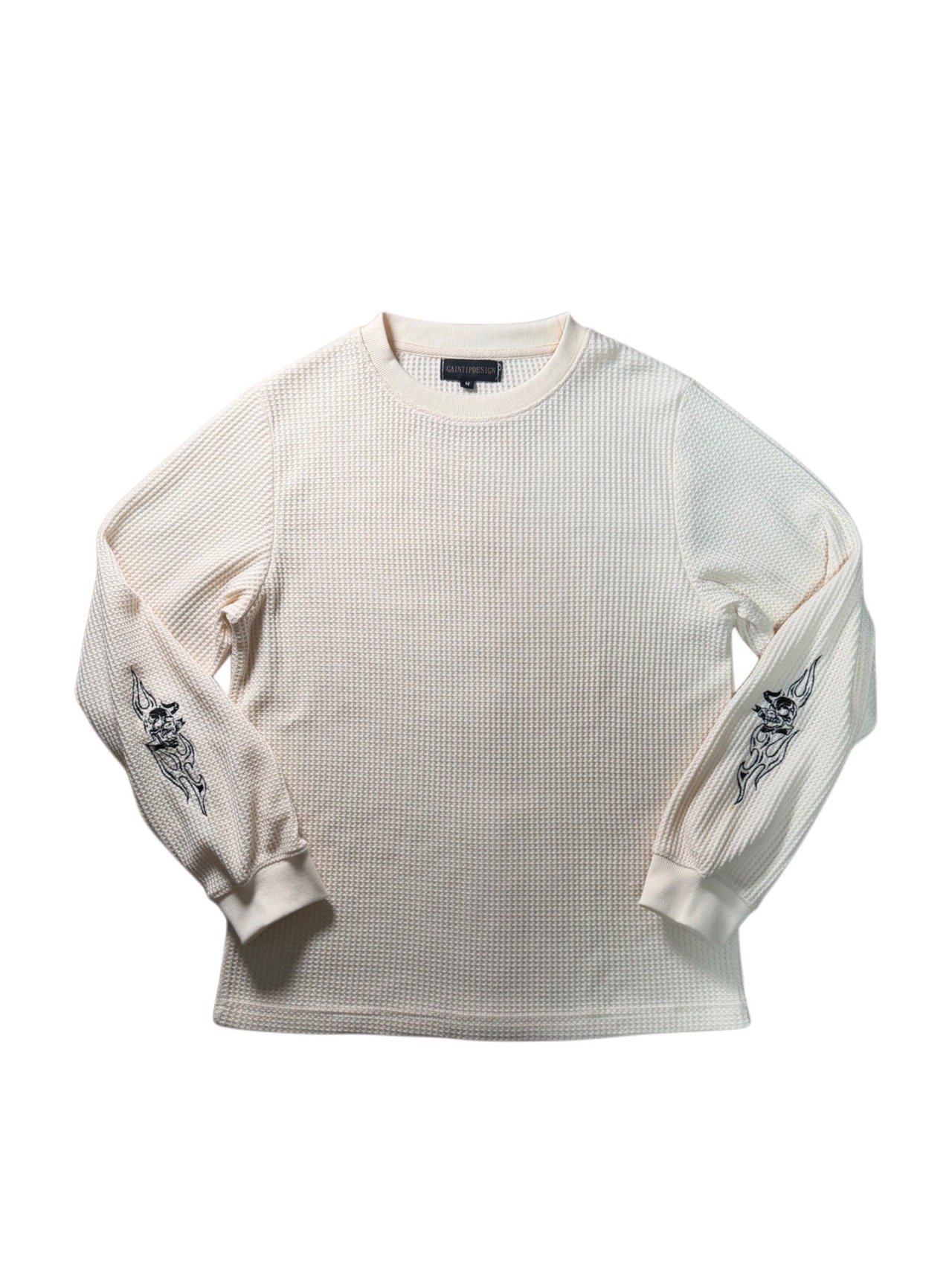 Two Face Flame Waffle L/S