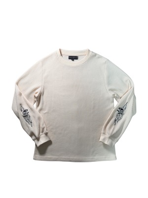 Two Face Flame Waffle L/S