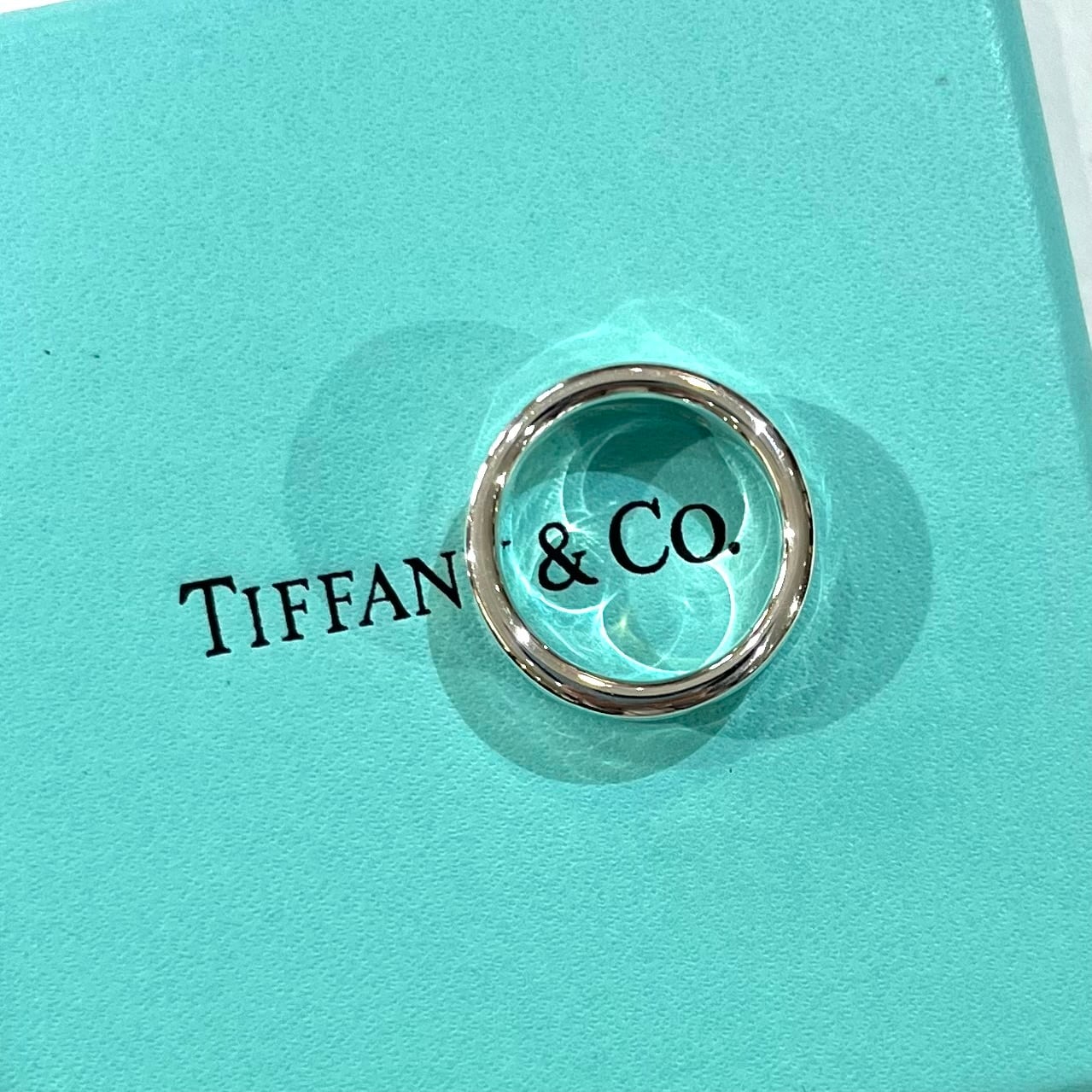 TIFFANY&CO】【12号】2317 T&CO ティファニー ナローシルバー925