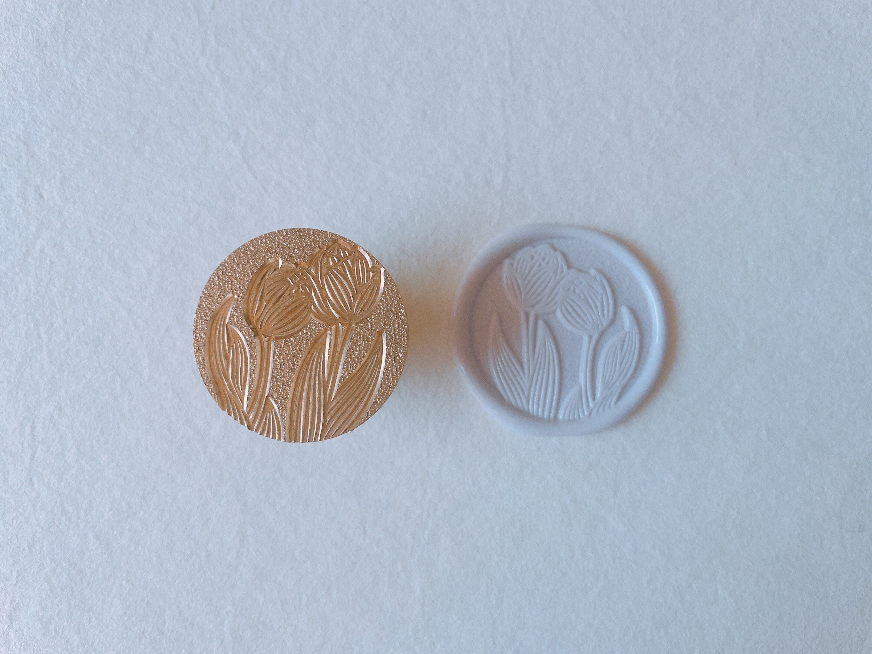 Wax Stamp -Tulip／スタンプヘッド
