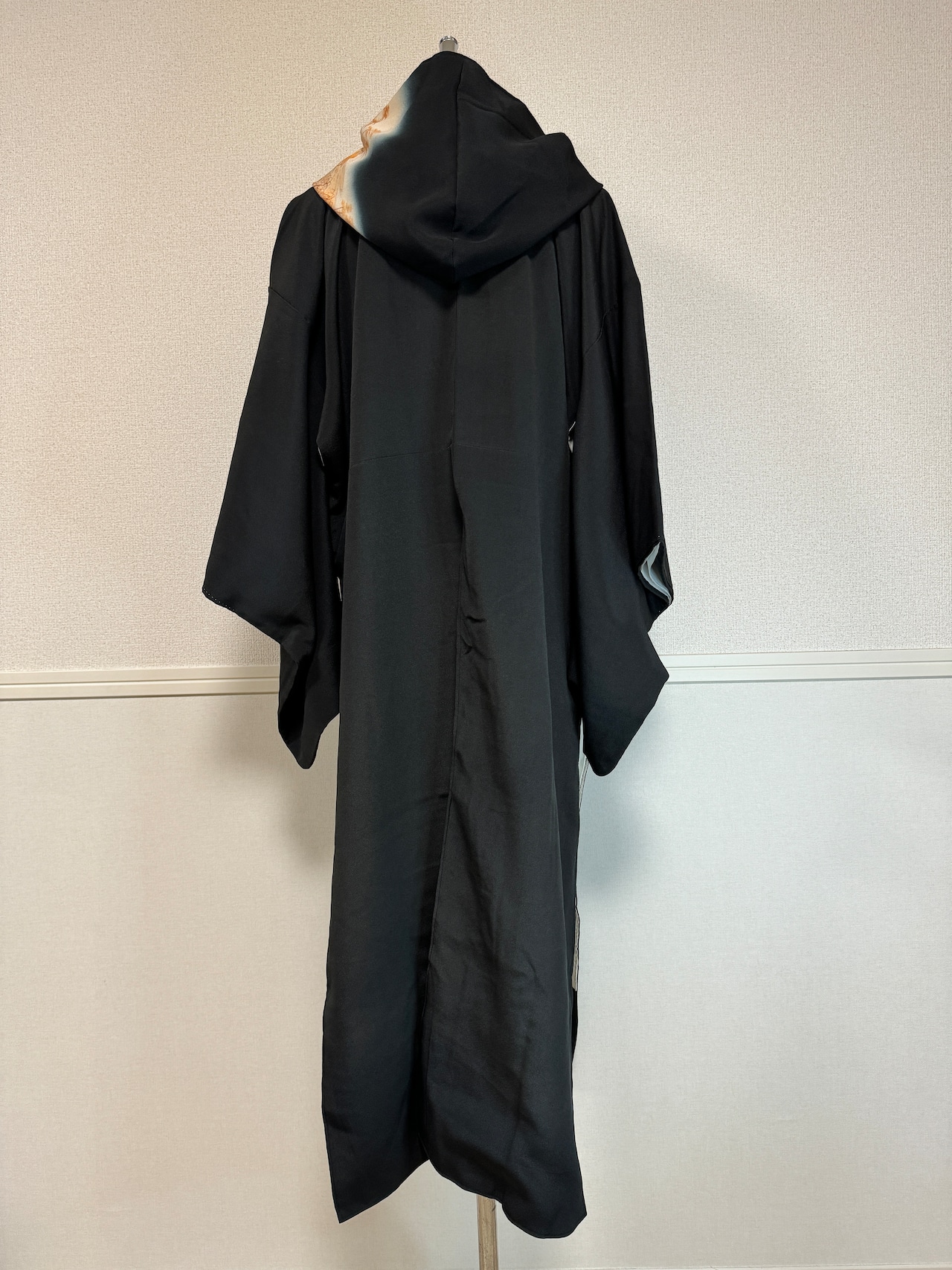 Hoodie Long Black 258