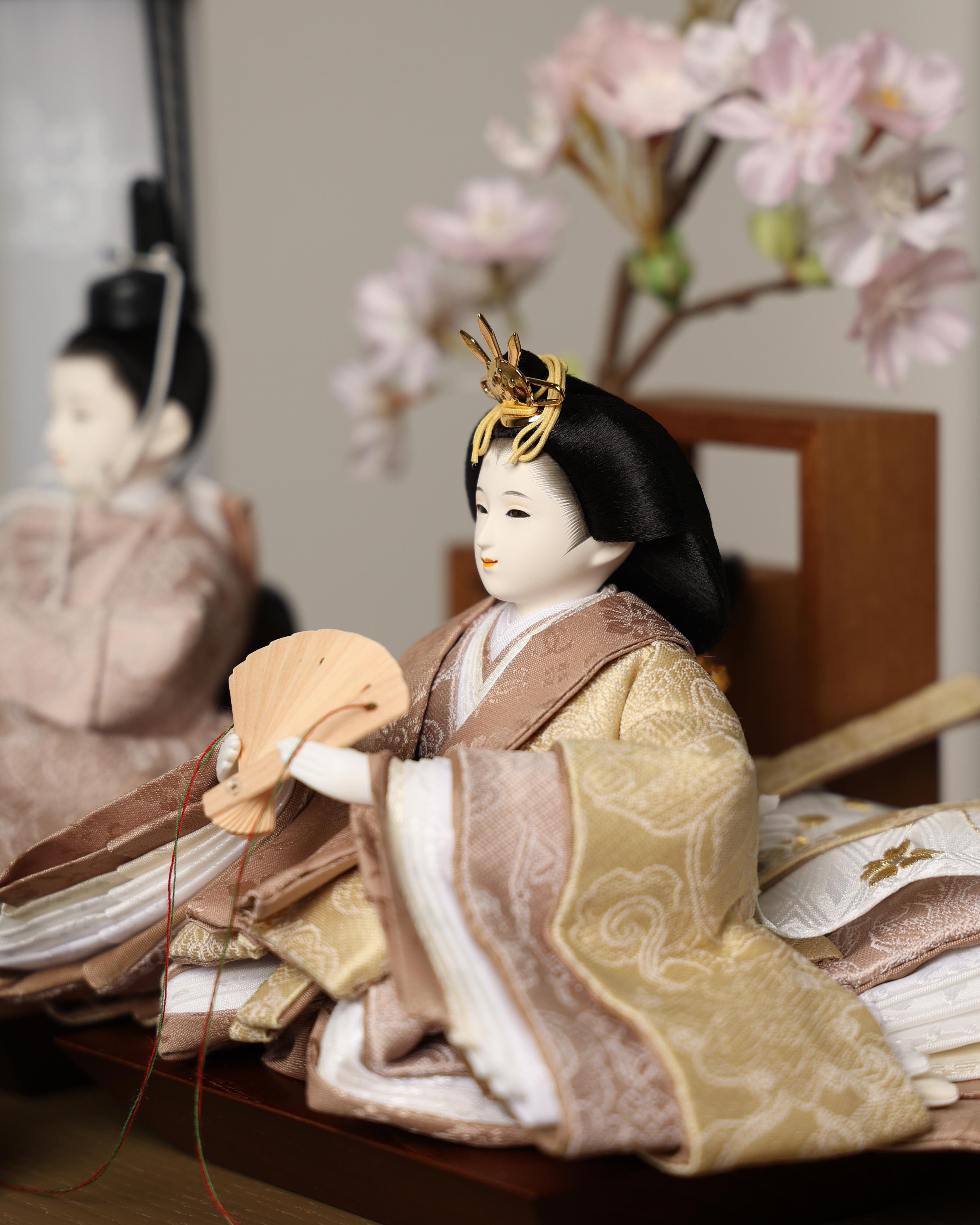 雛人形｜こころ - kokoro -｜ケース飾り｜ | 【公式】人形のはなふさ