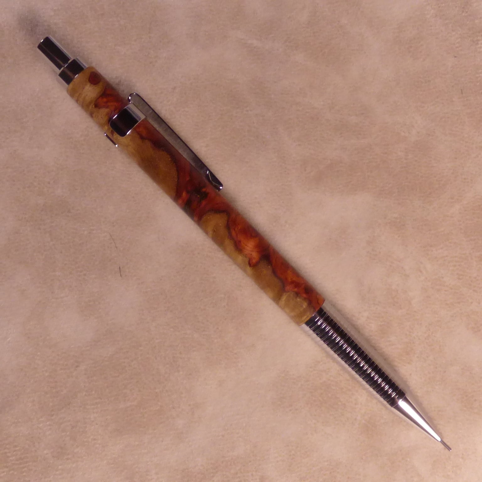 シャーペン MP201 W10726 本カリン瘤紅白 | CraftA840129