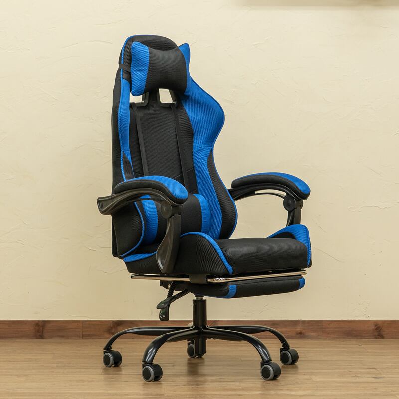 【新品・送料無料】フルフラットメッシュレーシングチェア　BK/BL/GR/RD フルフラットメッシュレーシングチェア BK/BL/GR/RD | Pay ID