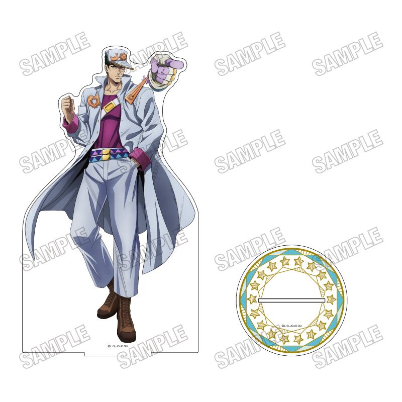 アニメ『ジョジョの奇妙な冒険 ダイヤモンドは砕けない』 描き下ろしBIGアクリルスタンドLL【AM2026】3.空条承太郎