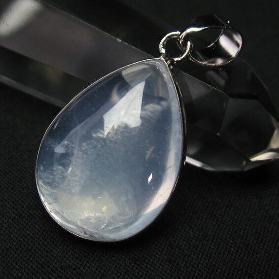 ミルキークォーツ ペンダント [M便 1/20] 112-3663