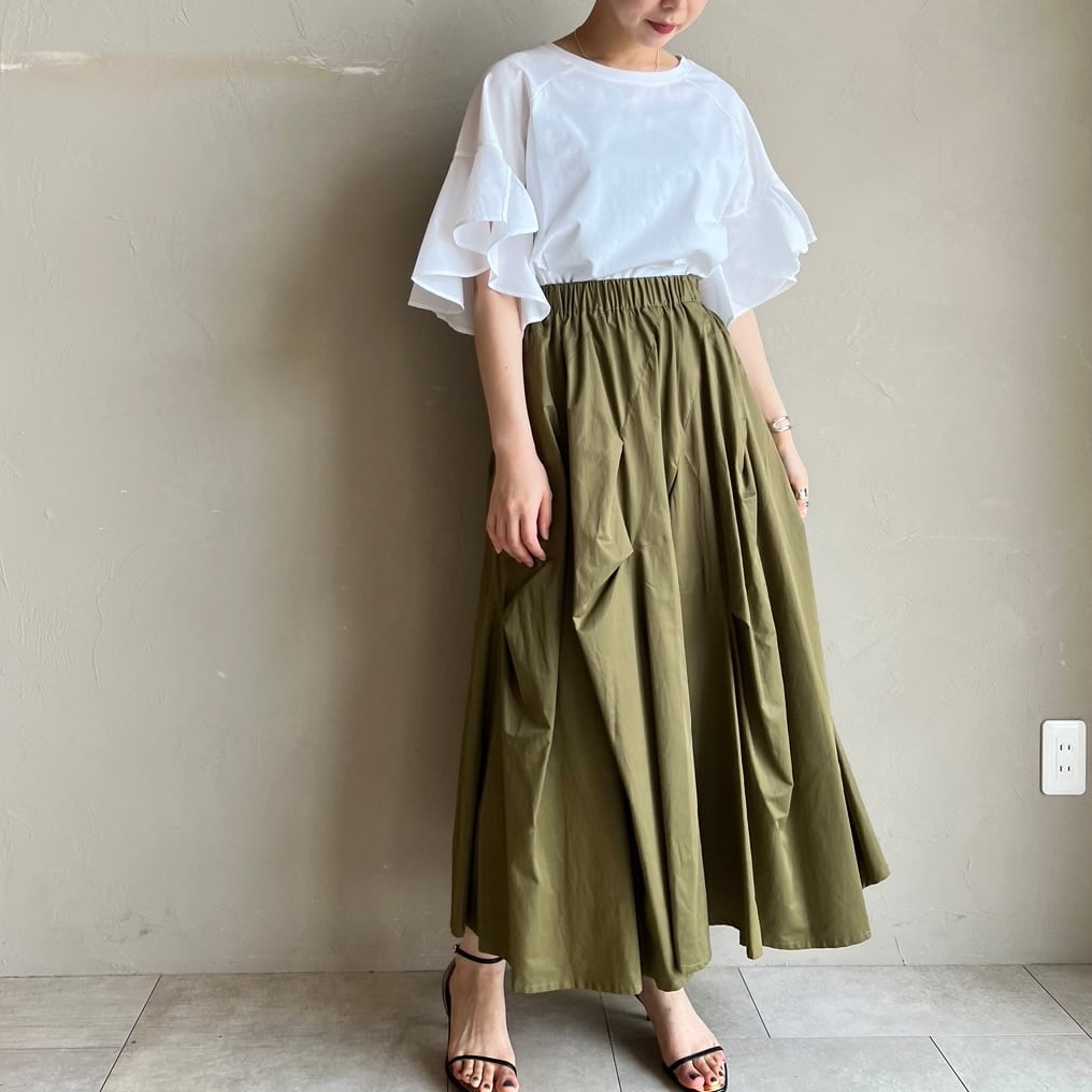 CYNICAL 】ランダムタックタフタスカート | valance 福井