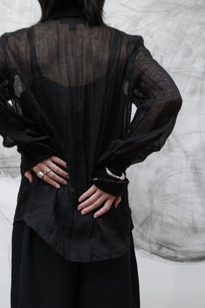 90's sheer shirt