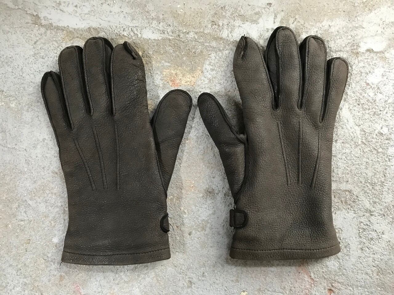 90s L.L. Bean leather gloves MADE IN USA
