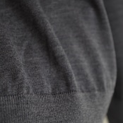 PERSONAL MATTERS PROJECT N°12 MERINO WOOL CREW NECK SWEATER DARK GREY