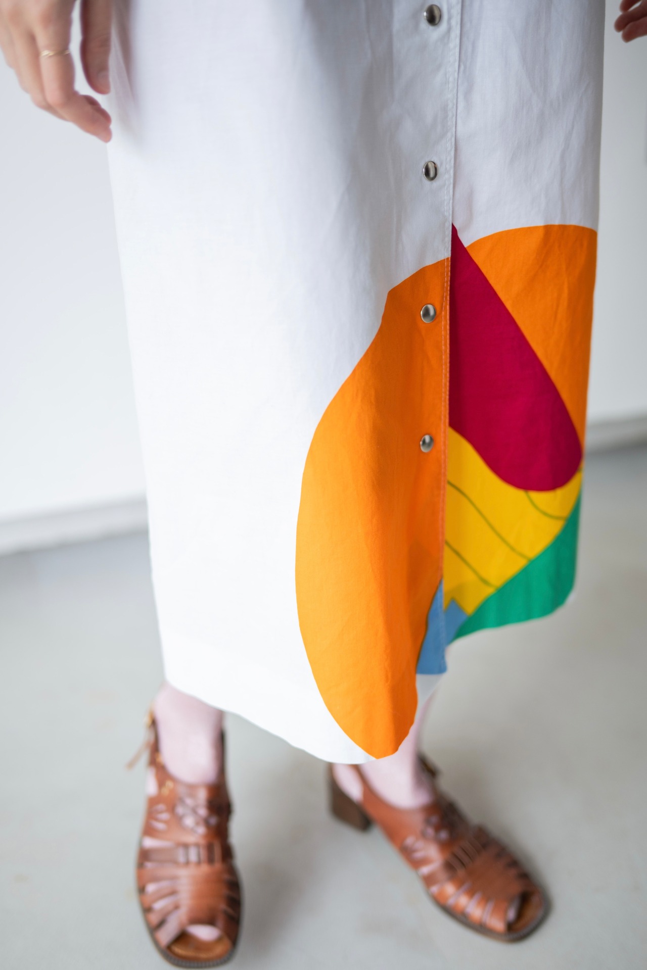 70's Marimekko landscape dress