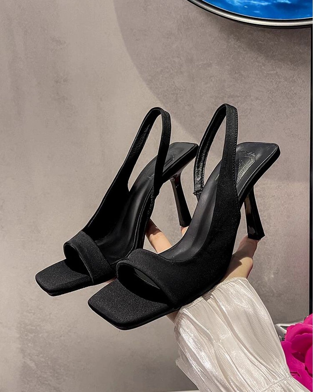 オープントゥストラップサンダル G25005