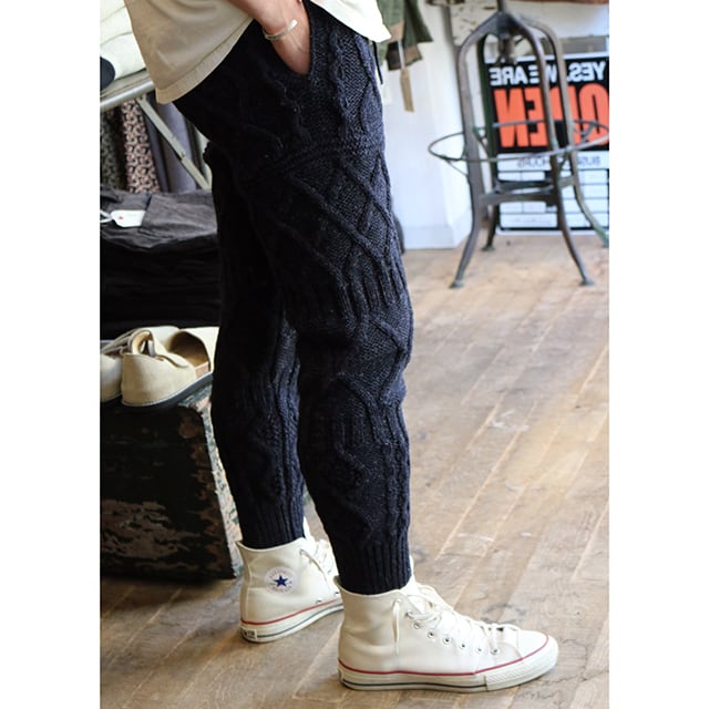 JELADO ジェラード　Cable Knit Pants ケーブルニットパンツ