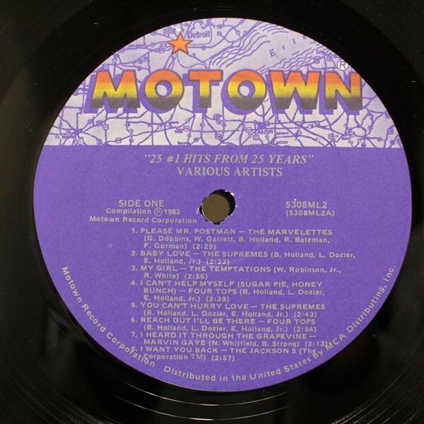 Various / 25 #1 Hits From 25 Years [5308ML2] - 画像3