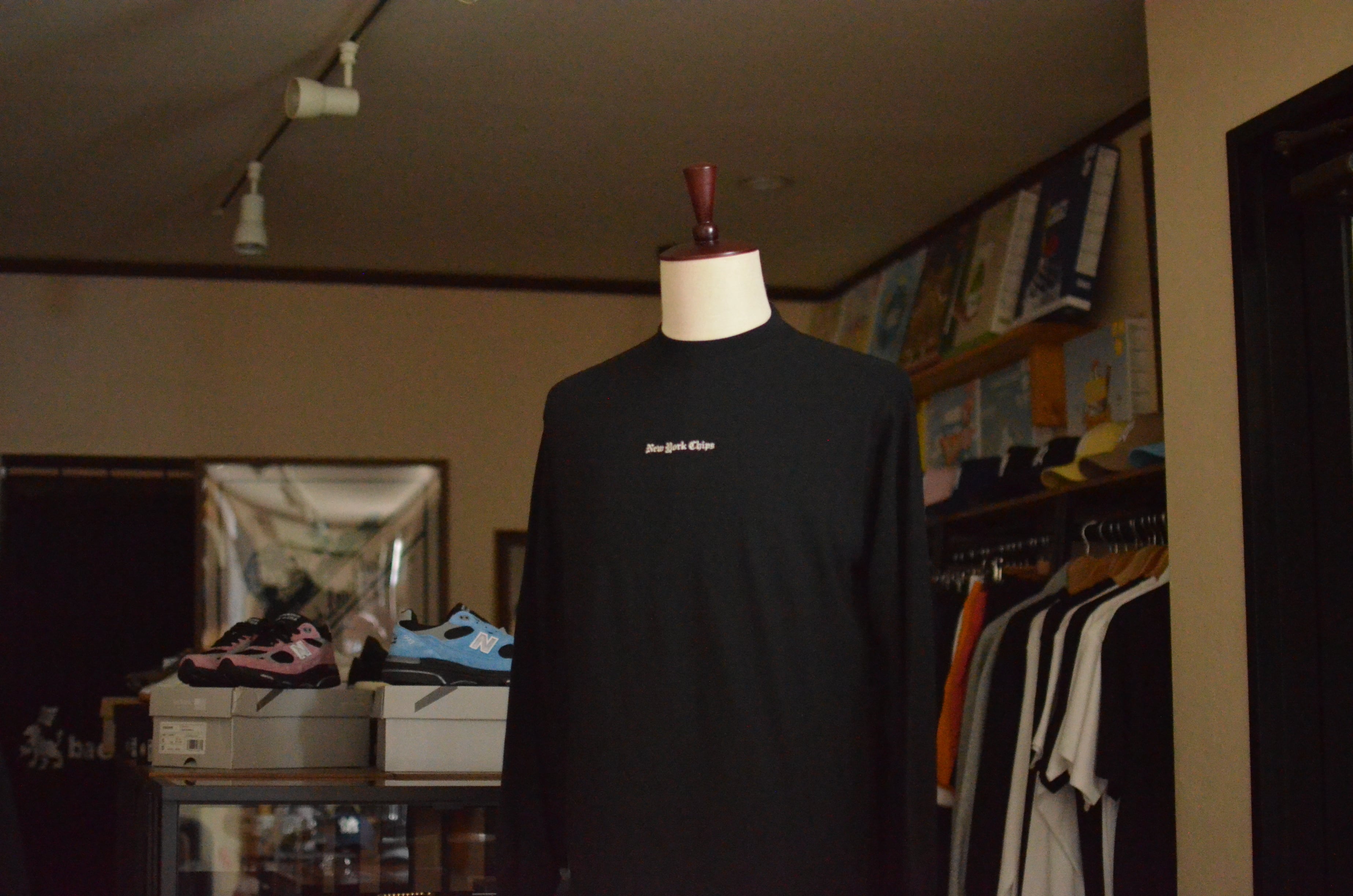 CHIPS second logo long sleev t-shirt プレゼント付き