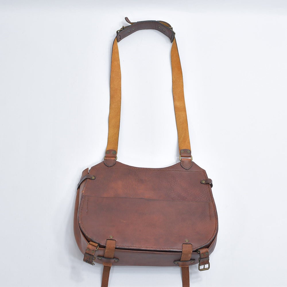 Vintage 2WAY レザーバッグ ショルダーバッグ バックパック 本革