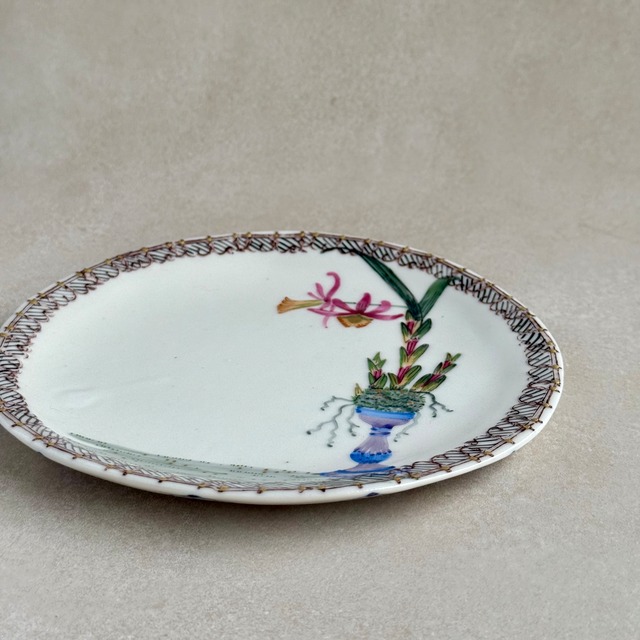 つちや まり　orchid plate 1