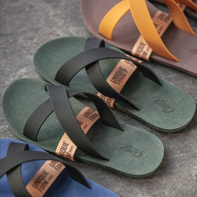Cross Strap Slide Sandals / クロス ストラップ スライド サンダル