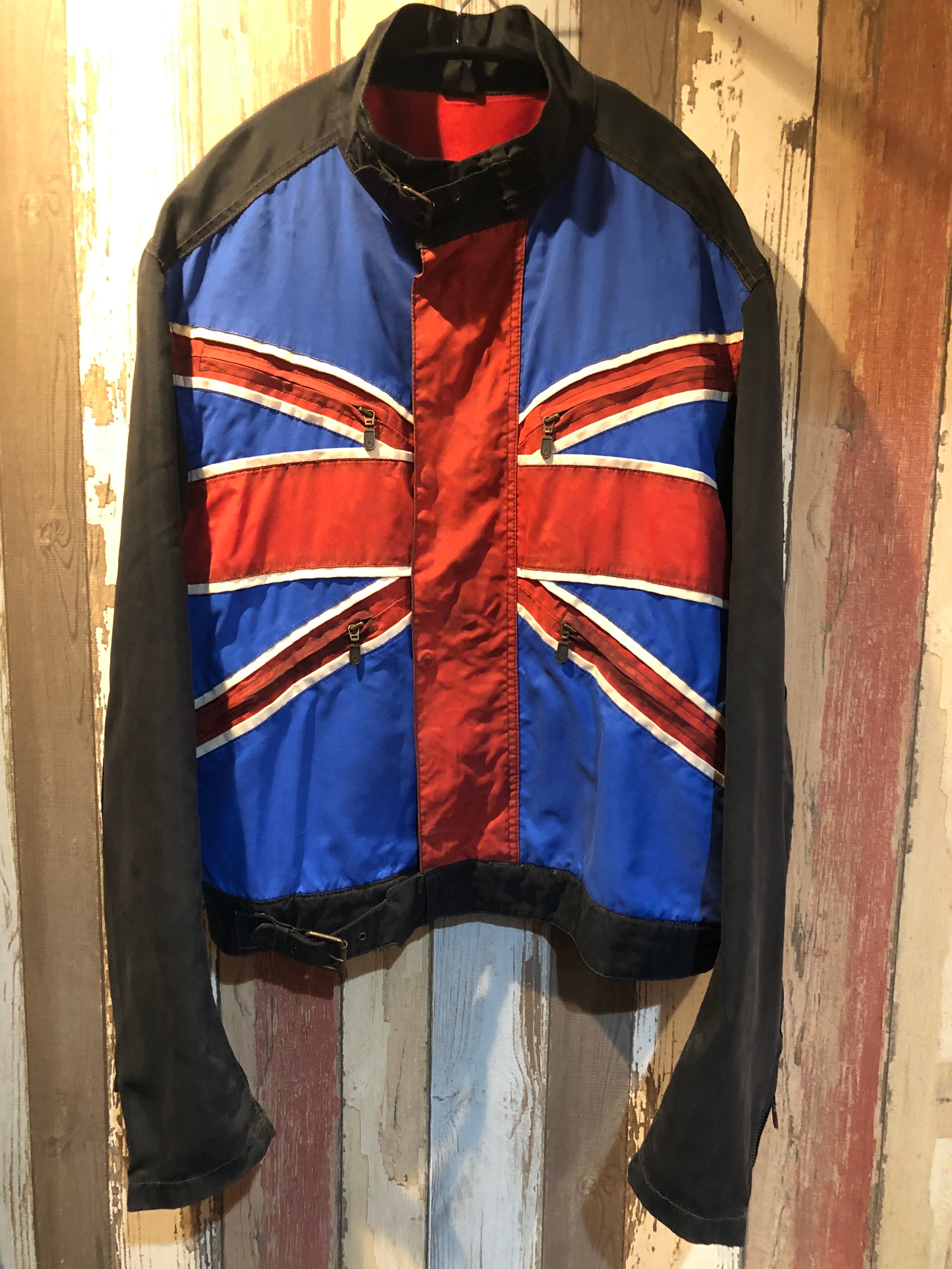 VINTAGE BELSTAFF BLACK PRINCE ユニオンジャックジャケット（ベル