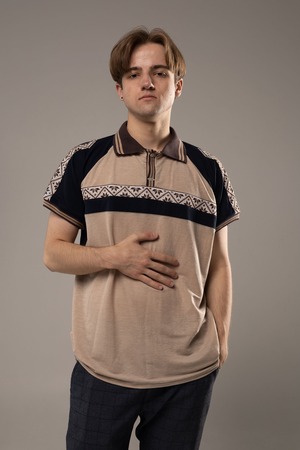 【男女兼用モデル】ウクライナ手刺繍ポロシャツ　Lサイズ
