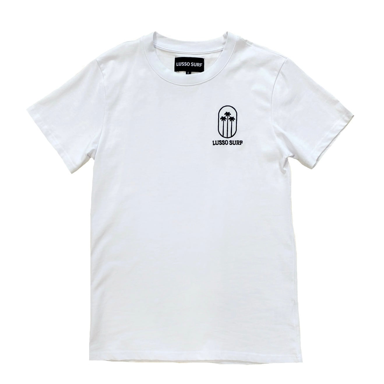 Palm Tree Logo Tee 【White】
